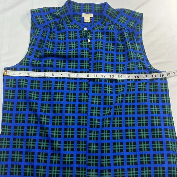 J crew hidden button blouse size 10 - Picture 4 of 7